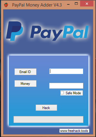 PayPal hack Tool V4.3